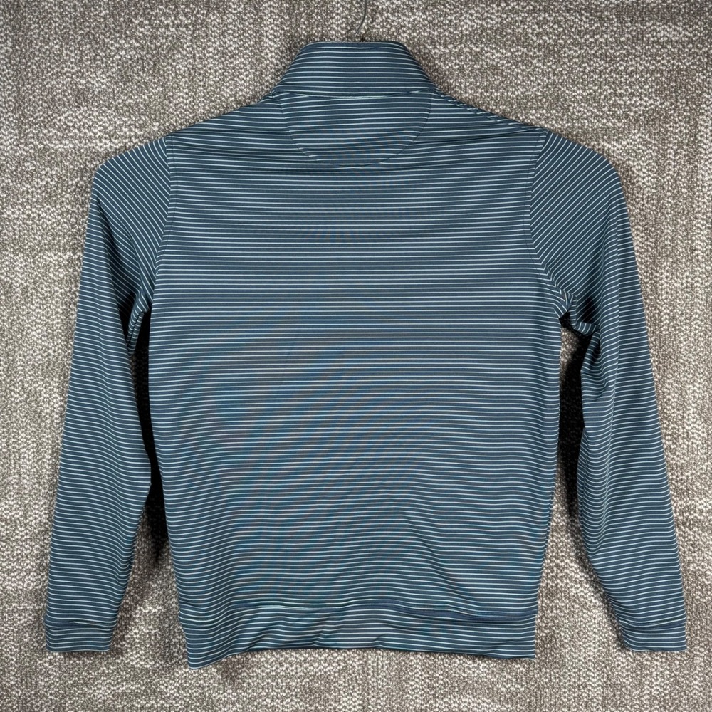 Masters Peter Millar Pullover Men Small Blue Stri… - image 4